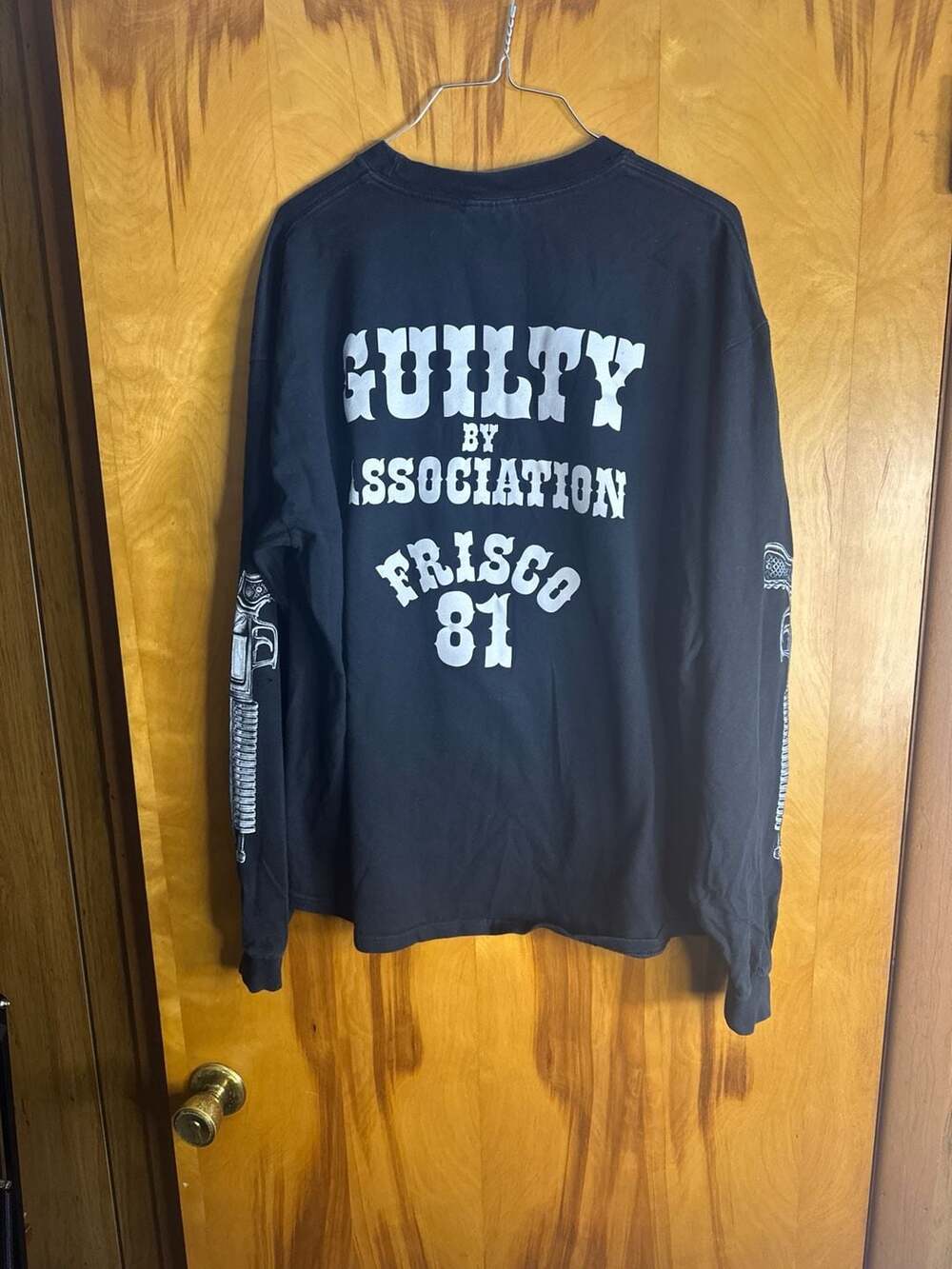 Road worn Official Hells Angels Support 81 Frisco XL T - Picture 9 of 9
